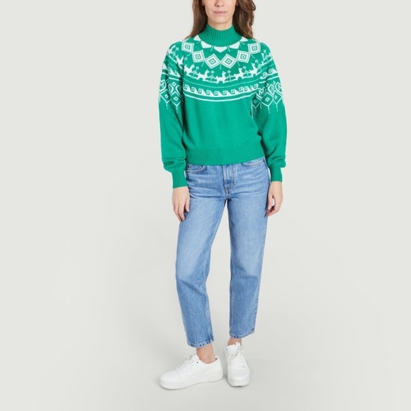 MAJE JACQUARD-PULLOVER - Picture 5 of 8